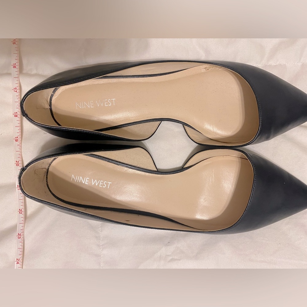 11M Nine West D’Orsay flats - EUC - worn once